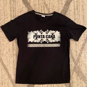 Punta Cana Ocean Dream Men’s XXL Black T-shirt